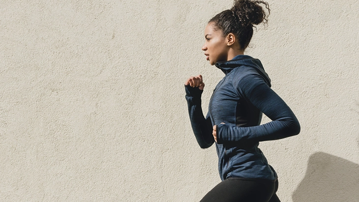 Woman running